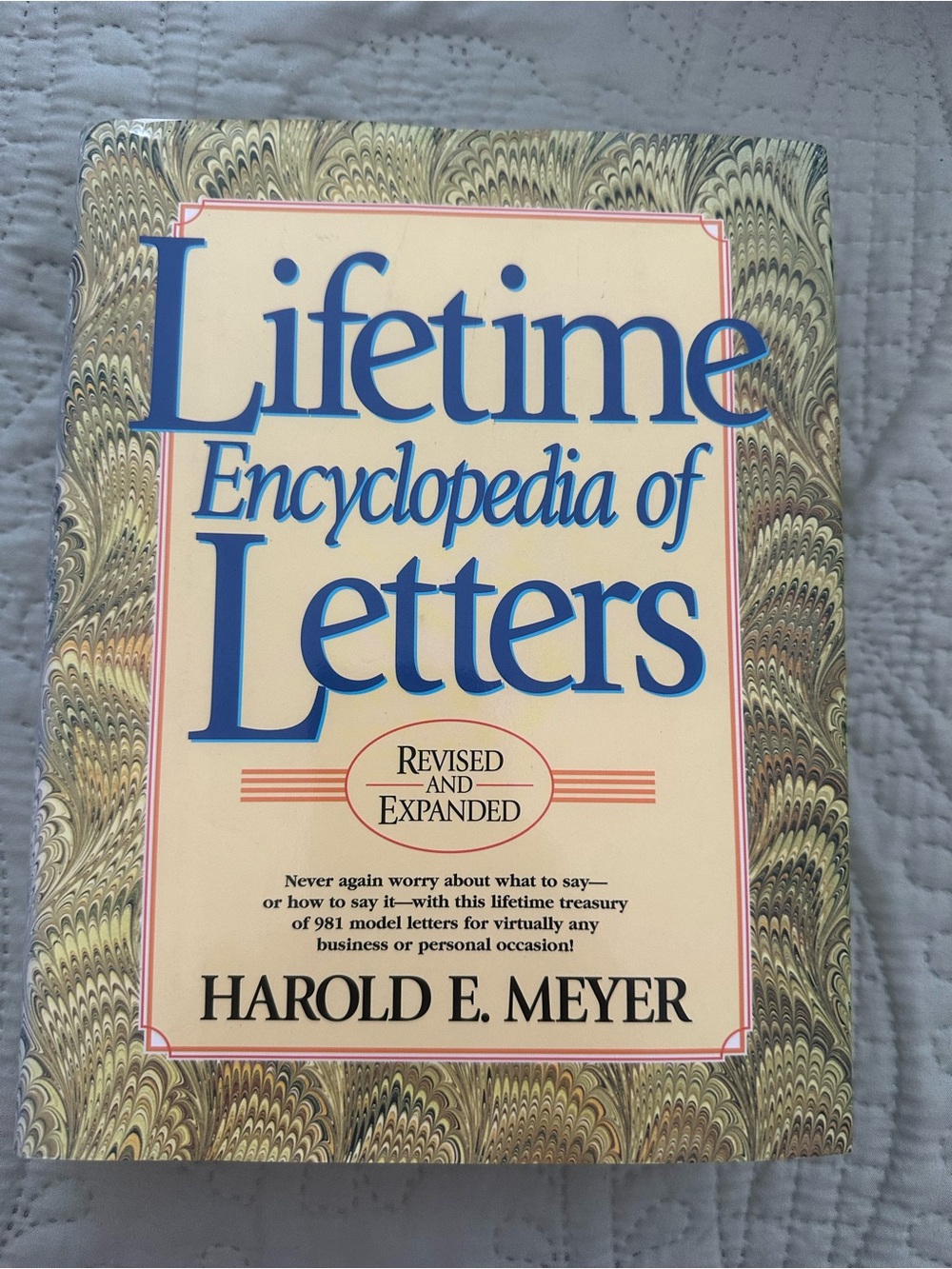 Lifetime Encyclopedia of Letters Hardcover